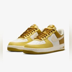 Nike Air Force1 '07/M 11.5=13W/ Bronzine-Saturn Gold-Sail-Coconut Milk/FZ4034716